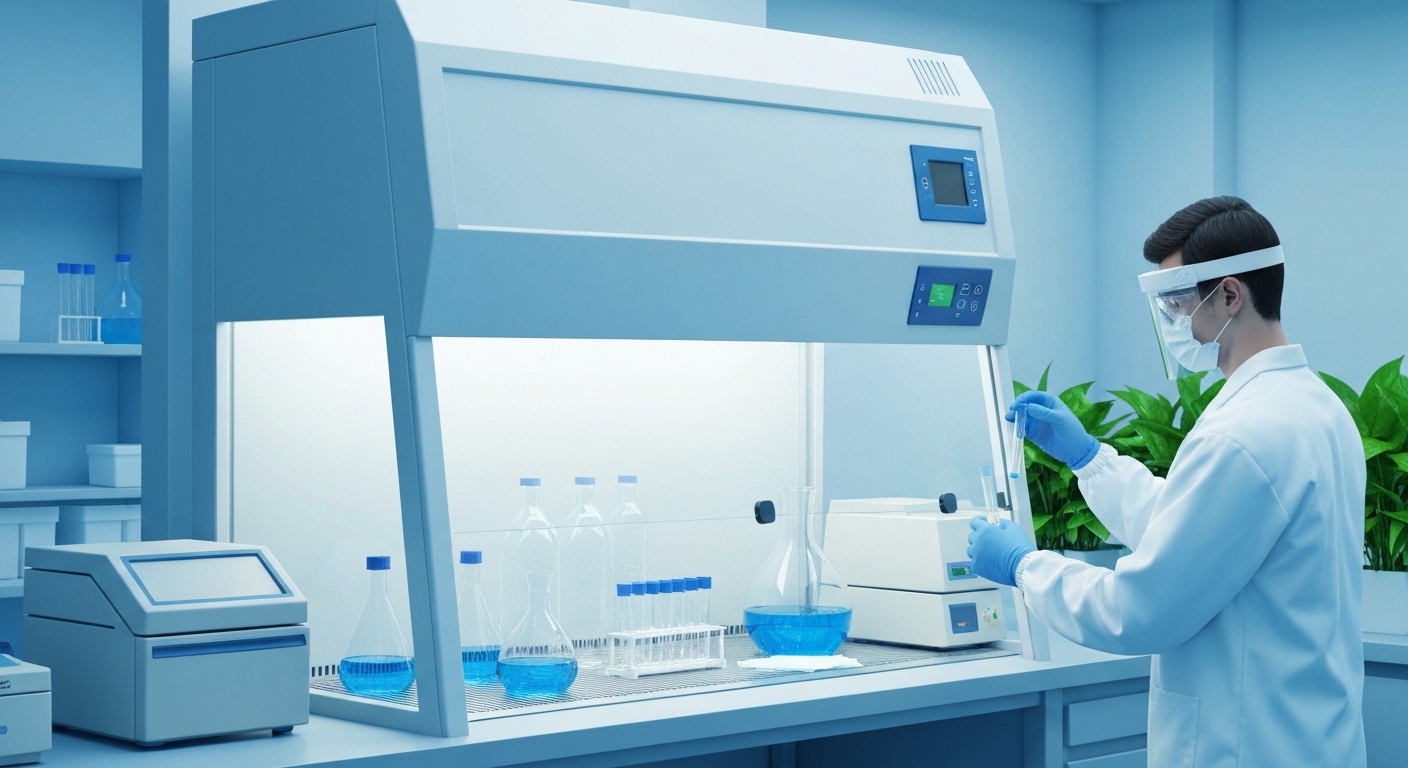 המדריך המלא לבחירת סביבת עבודה סטרילית ובטוחה במעבדה