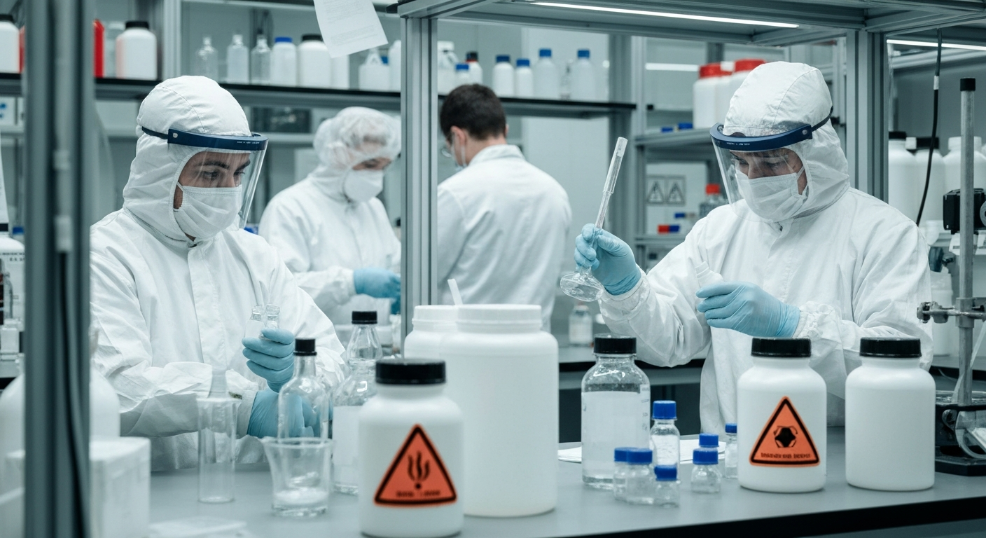 יסודות הבטיחות הכימית: שמירה על סביבת עבודה מוגנת