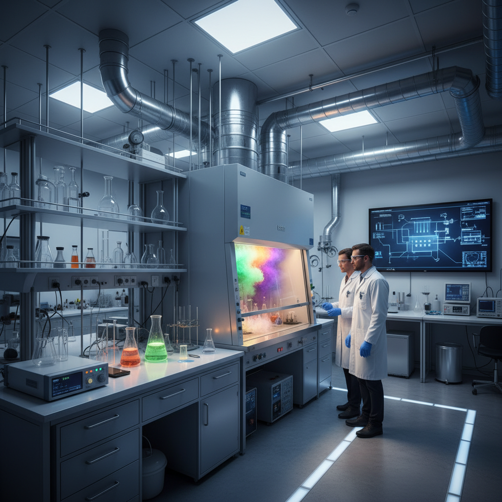 מעבר לאוויר נקי: תכנון אסטרטגי של מערכות נידוף במעבדה